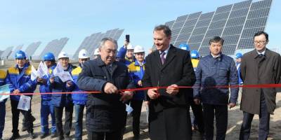 Construction of a solar power station in the town of Kapshagay of the Almaty region with a capacity of 2 MW