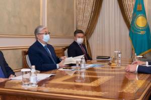 The Head of the State met with the Minister of Ecology, Geology and Natural Resources – Magzum Mirzagaliyev